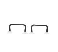 2pcs Suction Grip Handle for Sewing Rulers, Quilting Template Tools | Plastic Black Holder, DIY Stencil Projects, Fits Quilting Rulers and Template Shapes, Stable Precision Aid