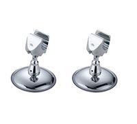 2pcs Suction Shower Holder Hand held Shower Head Holder Shower Head Bracket Shower Head Support Bracket Shower Head Holder Replacement Suction Shower Head Holder Nail