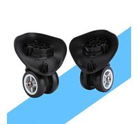2PCS Suitcase Wheel Replacement, Wear-resistant Silent Carrier Double Bearing Flexible, Universal Luggage Wheel