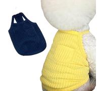 2PCS Summer Dog t Shirt Soft Breathable Pet Vest for Small Medium Puppy Lightweight