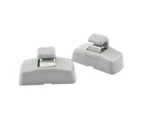 2pcs Sun Visor Hook Clip Bracket - Fits VW Bora, Caddy, Golf, Sharan, Passat, Polo, Amarok, Transporter, Touran | Fits Seat Ibiza, Leon | Fits Skoda Fabia, Octavia, Superb - 3B0857561B