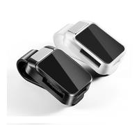 2Pcs Sunglasses Holder for Car Sun Visor for FIAT Panda III Hybrid 2020-2025, Clip-on Car Glasses Holder Eyeglasses Hanger for Different Size Eyeglasses, Visor Accessories