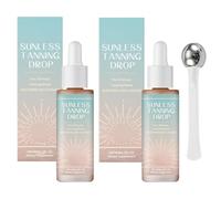 2PCS Sunless Tanning Drops Drink, Drinkable Tanning Drops, Enhances Natural Skin Tone, Without The Sun Damage (60ml)