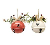 2pcs Super Big Jingle Bells Iron Christmas Bell for Festival Party Christmas Tree Bells Decoration Diy Pendants Bell Accessories