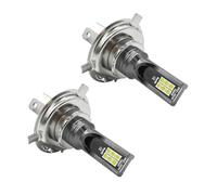 2Pcs Super Bright H7 H4 LED Car Headlight Motorcycle Fog Lamps H1 H3 Auto Bulb H8 H9 H11 HB4 12000Lm 6000K Yellow Light 12V 24V(6000K,H4)