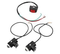 2pcs Super Bright Motorcycle LED Fog Light Replacement Strobe Light | Waterproof Driving Spotlights, Aluminium and LED Build, with Switch, for Motorbike Suv Atv Trucks