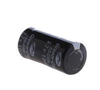 2Pcs Super Capacitor 2.7V 100F Large Current Discharge Long Life Cycle For Car Starting Solar Wind Power Systems Black