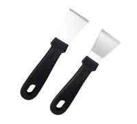 2pcs Super Scraper, Steel Griddle Scraper Cleaning Paint Scraper Oven Scraper Tool Scraper for Ovens for Ovens, Stovetops and Grills