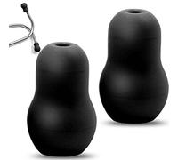 2pcs Super Soft Earplug Eartips Earpieces for Littmann Stethoscope Silicone Black