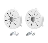 2PCS Surveillance Camera Wall Mount Bracket, Aluminum Alloy Universal Wall Mount Bracket For Dome Camera, Indoor And Outdoor Home Use (A)