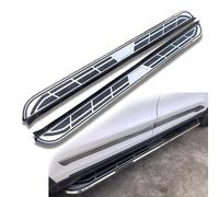 2pcs SUV Running Board fit for Hyundai Santa Cruz 2022-2025 NerfBar Side Step Aluminium Pedal Accessories Silver(with Brackets)