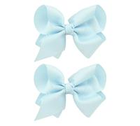 2pcs Sweet Bowknot Babies Hairpins Toddler Everyday Hair Bows Fashion Hair Clip For Girls Clip