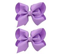2pcs Sweet Bowknot Babies Hairpins Toddler Everyday Hair Bows Fashion Hair Clip For Girls Clip