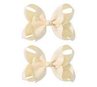 2pcs Sweet Bowknot Babies Hairpins Toddler Everyday Hair Bows Fashion Hair Clip For Girls Clip