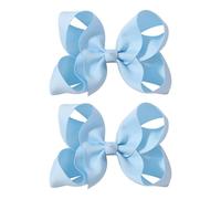 2pcs Sweet Bowknot Babies Hairpins Toddler Everyday Hair Bows Fashion Hair Clip For Girls Clip