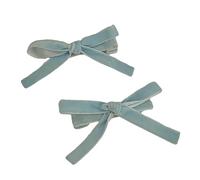 2pcs Sweet Hair Clip Bowknot Shape Duckbill Hair Clip For Ponytail Bangs Hairpins For Teenagers Children