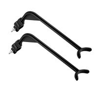 2Pcs Swing Trainer Alignment Aid for Correcting Wrist Motion and Improving Swing Technique, ABS Material, Yellow & Black Color (2 black)