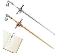 2Pcs Sword Bookmark Unique Style Simple and Fashionable Metal Bookmark Durable and Sturdy Lord of The Rings Bookmark for Any Occasion and Can be Considered as a Gift for Student Children