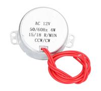 2Pcs Synchronous Motor Synchron 15/18R/MIN CW CCW