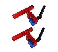 2pcs T-Rails Guide Rail Stop, 30 Type Miter Track Stop for T-Nut T-Tracks, T-Slot Miter Track Stopper Slide Stopper for Woodworking