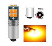 2PCS T4W BA9S LED Blub BAX9S H21W BAY9S LED H6W H5W Super Bright LED For Rear Fog car light License Plate Parking Reverse Lamp BAY9S Amber