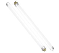2PCS T5 8W 12" Fluorescent Light Tube, 6500K 685LM Cool White Fluorescent Tube, High Efficiency Lamp with G5 Base for Kitchen Garage Bathroom Strip Light and Emergency Lighting, 300mm, Energy Class A