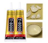 2Pcs T8000 Multifunctional Phone Glue,Clear Contact Electronic Components Glue,Contact Adhesive for Phone Screen Repair,Waterproof Strong Gl/ue,Precision All Purpose G/lue,Strong Bonding Ph/one G/lue