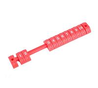 2pcs Table Football Counter 10 Numbers Scoring Score Counter Indicator for Standard Foosball Tables(Red & Blue)