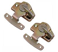 2Pcs Table Leaf Latch Hardware, Heavy Duty Table Buckle Connectors Furniture Door Hardware Buckles for Table Leaf Extension Tables Computer Workstations and Conference Tables