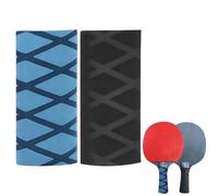 2PCS Table Tennis Racket Grip Tape, Soft Table Tennis Paddle Overgrip for Sweat Absorption, Heat-Shrink Racket Handle Wrap, Grip Replacement Tape for Enhanced Control and Extra Comfort