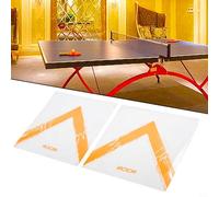 2PCS Table Tennis Racket Rubber Protective Film, Protective Cover Transparent Dust Proof Water Static Self Adhesive Rubber