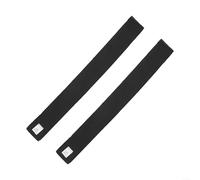 2pcs Taekwondo Grading Belts Bright Colored Ranking Belts for Enhanced Martial Arts Experience (black)