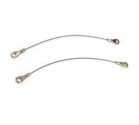 2PCS Tailgate Cable Hook 53045 1065 Replacement for Mule 3000 3020 Fitment Tailgate Cable Tive for Multailgate Port Cable Mule 0 Tailgate 2006 Mule Tailgate Cable Foam for Mul