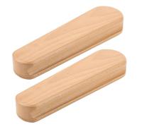 2PCS Tailors Clapper, Beech Wood Clapper Sewing Tool Wooden Clapper for Sewing Tailors Clapper Quilters Clapper Sewing Tool Wood Tailor Clapper for Sewing Quilting Ironing 1.6x9.4x2.4in