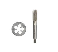 2pcs tap die set 1/2 9/16 5/8 11/16 3/4 13/16 7/8 1inch(2pcs 1-24UN)