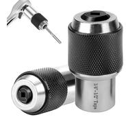 2pcs Tap Socket Set 3/8" Drive Tap Extractor Tool with Adjustable Jaws | Saipor Tap Socket Fit #6 to 1/2" Taps, Suitable for Taps, Reamers, Screw Extractors