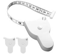 2PCS Tape Measure for Body Measurements, Measuring Tape Weight Loss White