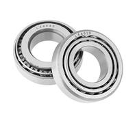 2Pcs Tapered Roller Bearings L44643 Single Row Roller Bearing Tapered Roller Bearing Cone and Cup Set 25.4x50.29x14.22mm