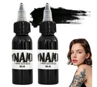 2PCS Tatt/o in/k Black,Tat/to Ink for Colouring and Mixing,Tat/to Practice Tat/to Starter Kit,Safe at/to I/nk Bl/ack,Tat/to in/k Set,Beginners Use Dyn/mic Blac/k Tat/to I/nk, Bla/ck Tat/to
