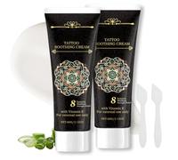 2PCS Tattoo Aftercare Cream for Soothing & Moisturizing: Healing & Soothing Tattoo Moisturiser Lotion for Microneedling, Microblading & Piercing - Tattoo Skin Care for New & Old Tattoos - 60g/2.12oz