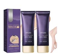 2Pcs Tattoo Cover Up - Long Lasting & Sweatproof Body Makeup for Arms & Legs, Waterproof & No Transfer, Foundation for Scars