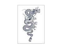 2Pcs Tattoo Stickers Semi-Permanent Waterproof Plant Lasting 15 Days Large Flower Arm Non-Reflective Herbal Temporary Tattoo Tattoo Sticker Fake Tattoo