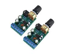2pcs TDA2822M DC 1.8-12V 2.0 channel stereo amplifier mini AUX audio amplifier board module amplifier board