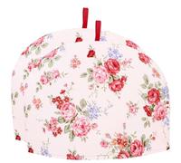 2pcs Tea Cozy for Teapot Winter Cotton Cloth Heat Retention Cover | Printed Patterns, Tear Resistant Finish, for Hot Chocolate Pot, Latte Carafe, Camping Kitchenette