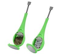 2pcs Tea Infuser with Handle for Loose Leaf, Tea Strainer for Herbal & Green Teas, Fine Mesh Filter, Easy Brewing, Portable, Dishwasher Compatible, Convenient for Home, Office or Travel Use