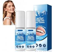 2PCS Teeth Wh/itening Paint & Polish Kit,Instant Fast Stain Remover & Tooth Whit/ener Gel,Quick Dry Formula for Smile Brighte/ner with Lasting Shine,Portable Teeth Whit/e/ning Paint & Polish Gel