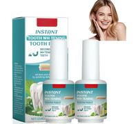 2Pcs Teeth Whitening Paint Kit,Instant Tooth Whitening Paint Polish,Enamel Safe Teeth Stain Remover,Quick Dry Tooth Paint for Bright Smile