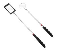 2pcs Telescopic LED Inspection Mirror Tool with Adjustable Head