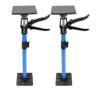 2Pcs Telescopic Plasterboard Props 50-115CM Plasterboard Lifter 40Kg Load