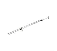 2Pcs Telescopic Wardrobe Rail, Retractable Hanging Pole, Extendable Closet Bar, Adjustable Garment Rod, Pull Out Valet, Space Saving Hanger, Iron Clothing Support(500mm)